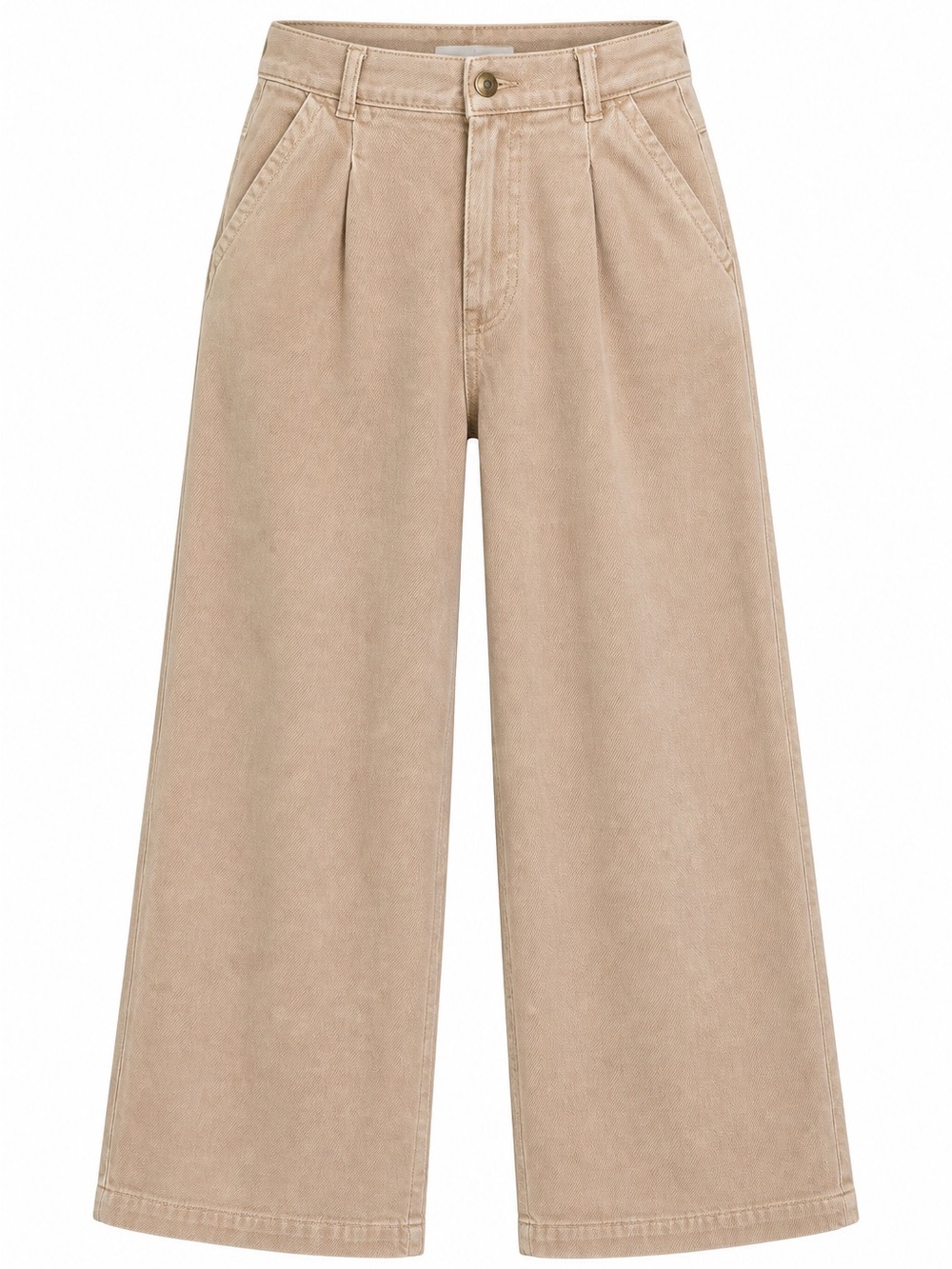 American Eagle Women’s Size 8 Wide Leg Pants in Beige